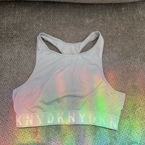 DKNY Racer back Cropped bralette size S/P